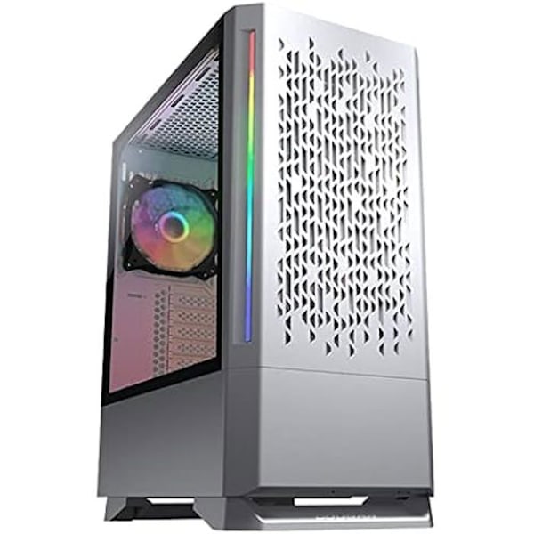 Kompaktchassi ARGB - COUGAR - MX430 Air RGB - Vit - 3 ARGB-fläktar - Högkvalitativ kylning Vit