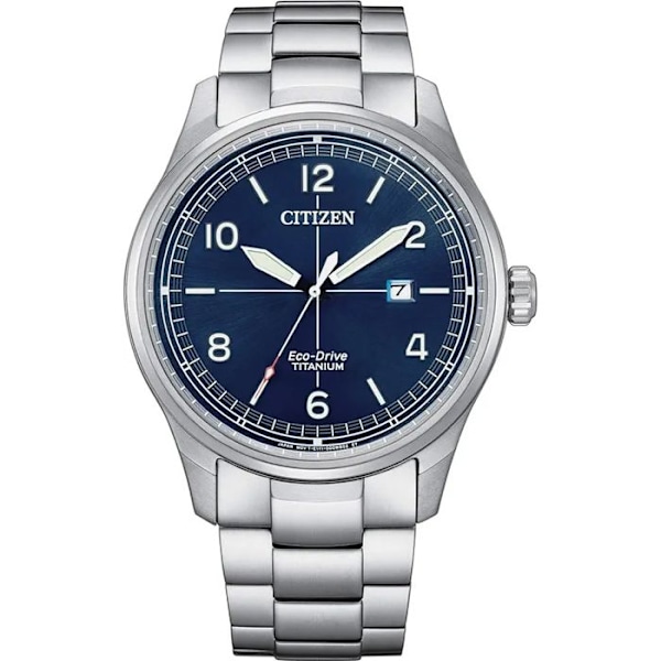 Citizen - Herrklocka - Eco-Drive - Analog - Silver Titanium Armband - BM7570-80L Pengar