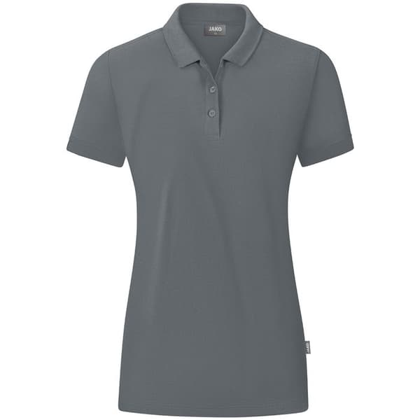 Jako Organic dam polo - grå Grå 46