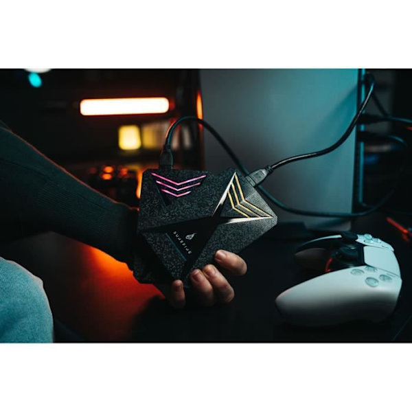 HDD - SUREFIRE - 2 To - USB 3.2 - Svart - Gaming