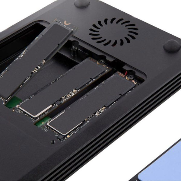 Externt hölje - StarTech - M2E4BTB3 - 4 fack - Thunderbolt 3 - 40 Gbit/s