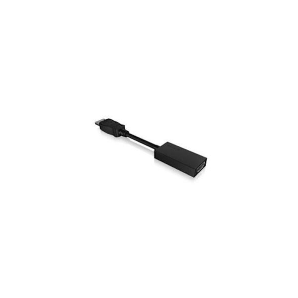 ICY BOX IB-AC508A DISPLAYPORT HDMI SVART (60475)