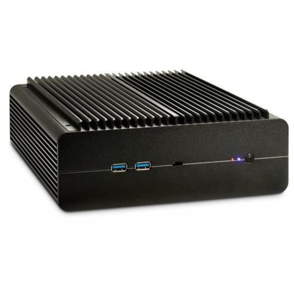 INTER-TECH IP-60 Small Form Factor (SFF) PC-fodral Svart - 2 interna fack - USB 3.2 Gen 1