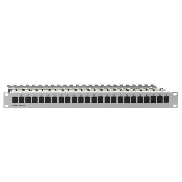 Anslutningskontakt RJ-45 - Rutenbeck - 239101000 - Zink - Temperatur -40 till 70 °C - 24 portar