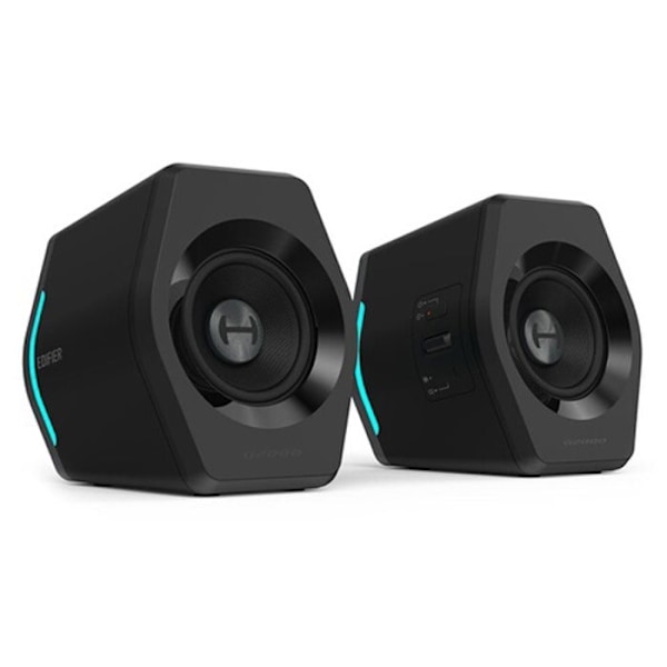 Desktop 2.0-högtalare - Edifier - G2000 - Bluetooth - RGB - Svart Svart