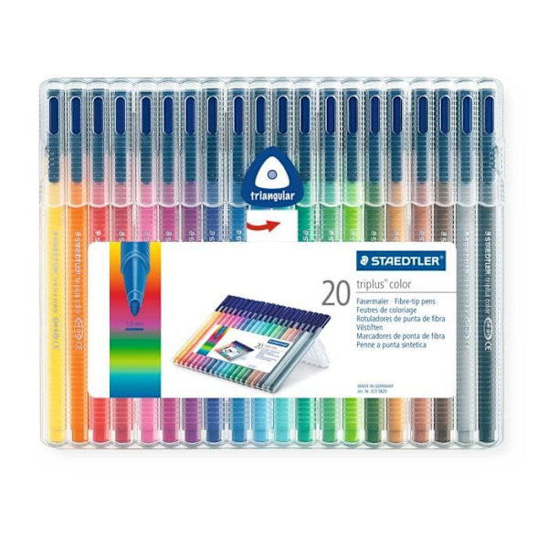 STAEDTLER 20 olika färgpennor Flerfärgad