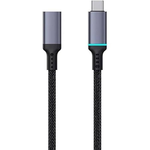 USB-C förlängningskabel - BASEUS - 0,5m - 10Gbps - Svart - Höguppplöst