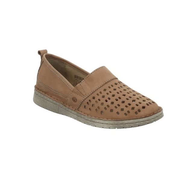 Loafers för kvinnor - JOSEF SEIBEL Sofie 27 - Beige - Spetsar - Läder - Platta Beige 39