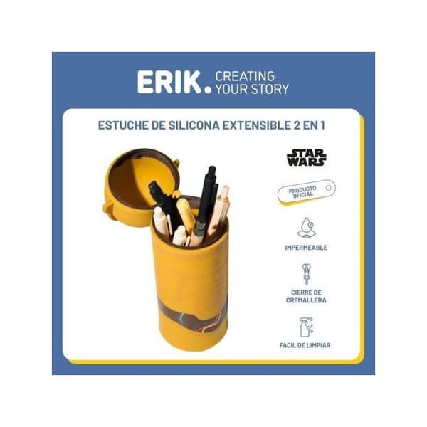 Pennfodral Erik Star Wars C-3PO 3D orange