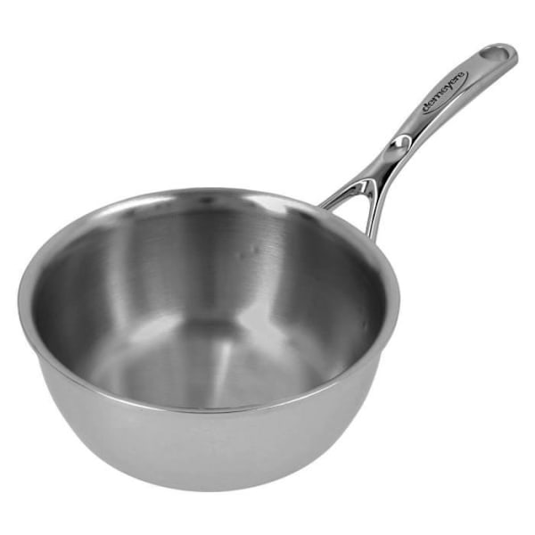 Sauteuse Conique - DEMEYERE - Atlantis 7 - 18 cm - Inox 18/10 - Kapacitet: 1.5 l Pengar