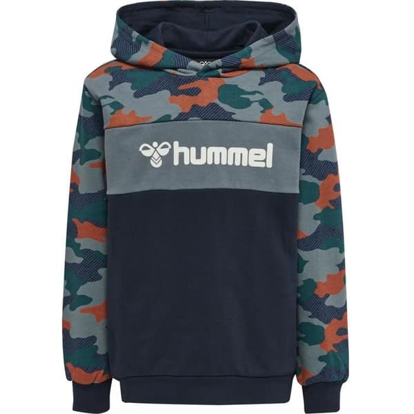 Huvtröja barn Hummel Jacson - grå grå 6 år