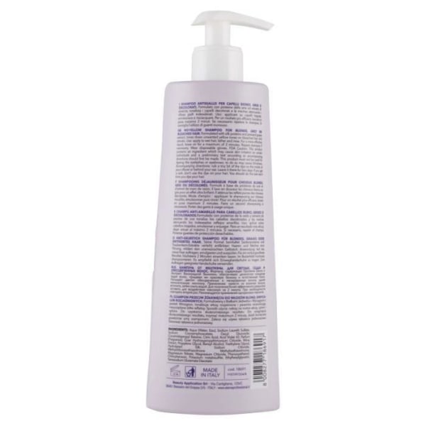 Alama Professional Shampoo No Yellow with Violet + 500 ml - AABAPPL18691