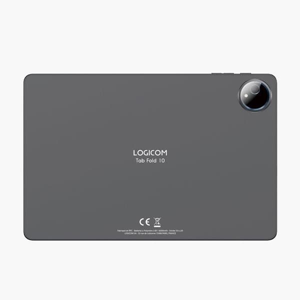 Logicom Fold 10 10,1" 128 GB Grå + Folio