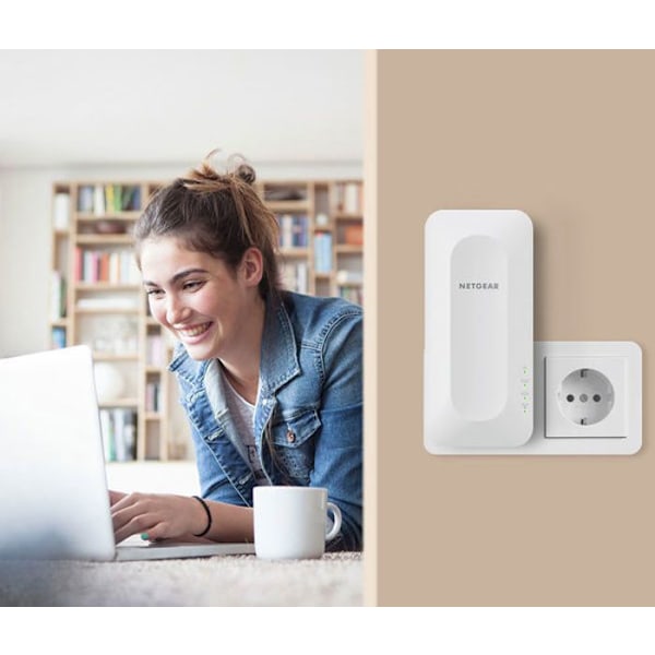 Mesh WiFi 6-repeater - NETGEAR - EAX15 - AX1800 - Täckning 100 m² - 20 anslutna enheter