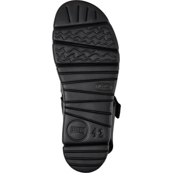 Sandaler - CAMPER - Oruga - Svart läder - EVA-sula - Bekväma och lätta Svart 43