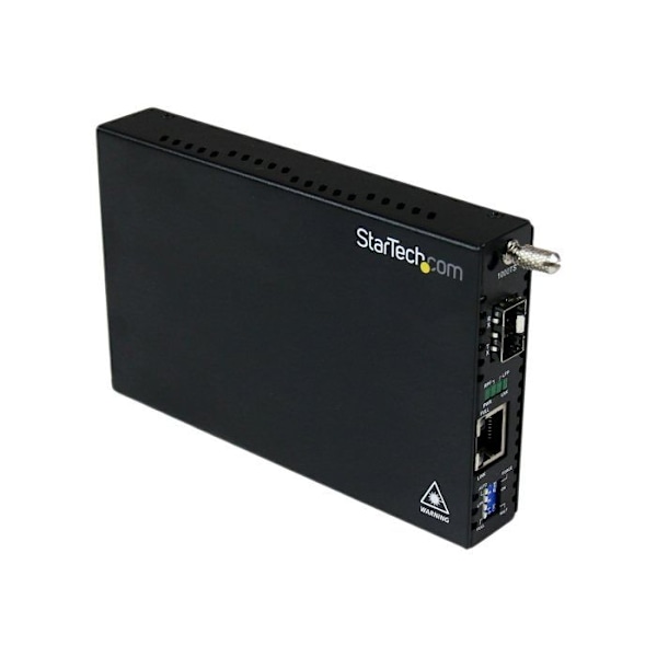 STARTECH RJ45 Gigabit Ethernet till fiberoptisk omvandlare med öppen SFP - 1000 Mbps - 1 port(ar)