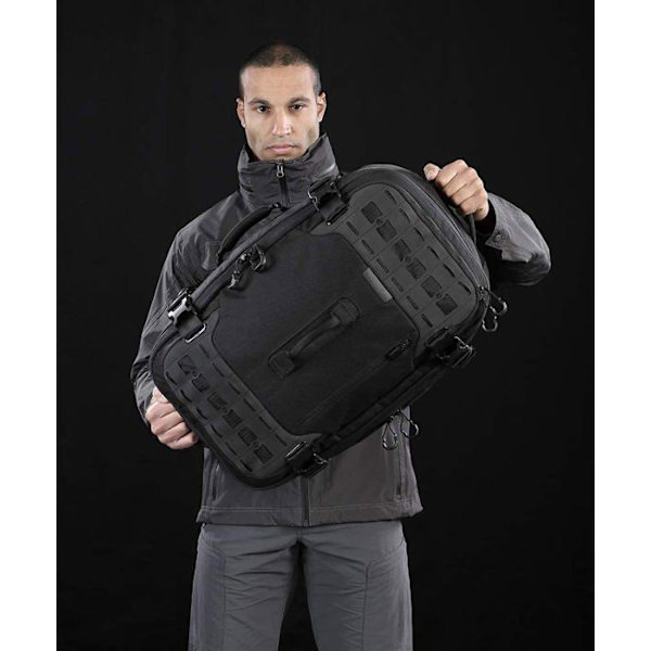 Maxpedition - RCDBLK - ironcloud Adventure Travel Bag Ryggsäck för vandring, 56 cm, 48 liter, svart