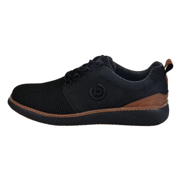 Laceskor i mesh Bugatti schwarz 42