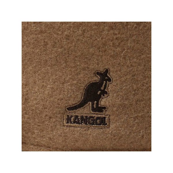 Casquette - Kangol - WOOL 504 - 100% ull - Färg Camel - Osynlig skärm Kamel M