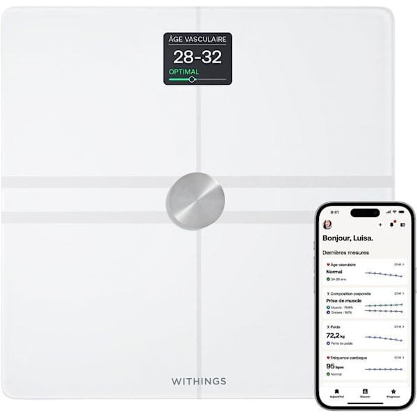 Balance connectée Withings Body Comp Vit