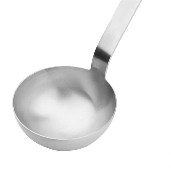 Louche - Vogue - 750 ml - Rostfritt Stål - Diskmaskinssäker - 14 cm i Diameter Grå