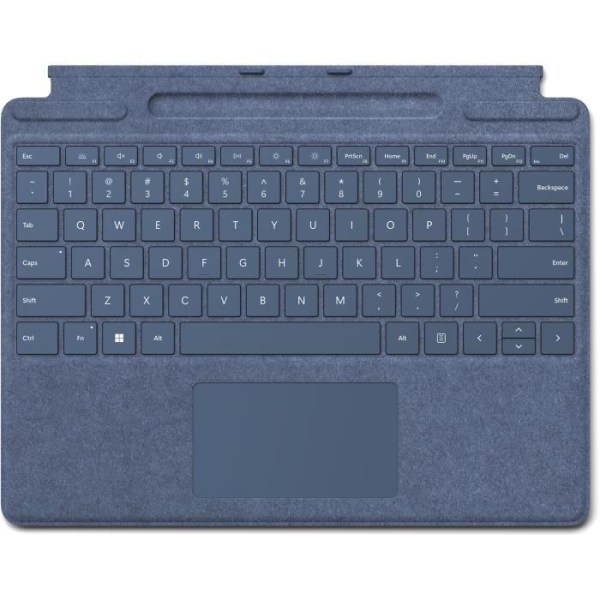 Microsoft Signature Keyboard för Surface Pro - Tangentbord - med pekplatta, accelerometer, lagring och laddningsfack