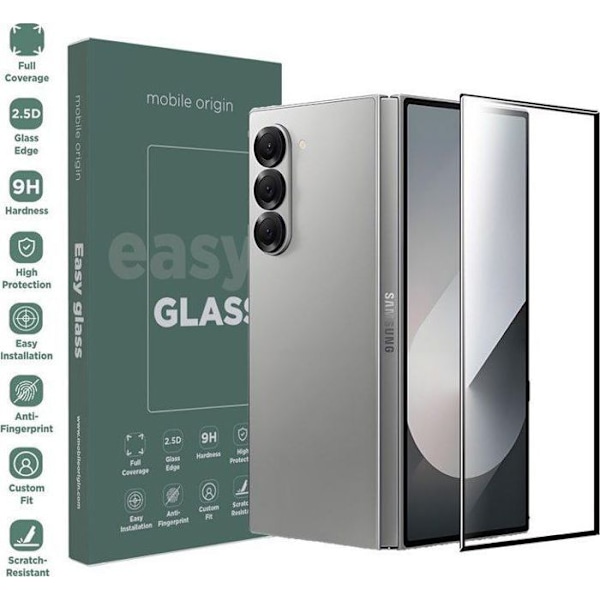 Mobil ursprung - FRL-EG-ZFo6 - EasyGlass glas av mobil ursprung för Samsung Galaxy Z Fold6
