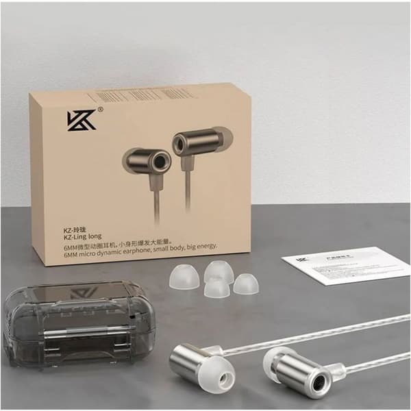 In-ear hörlurar - KZ - LINGLONG - Bluetooth - Mikrofon - Ljudisolering