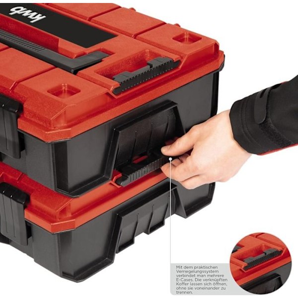 Kwb by Einhell Verktygsväska med 80 delar E-CASE
