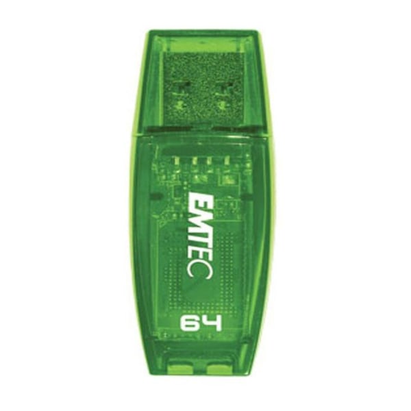 USB-minne 64GB EMTEC C410 (grön) USB 2.0 Grön