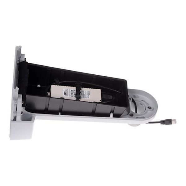 AXIS T91H61 Kameramonteringsfäste med RJ-45 kabel väggmonteras inomhus, utomhusbruk