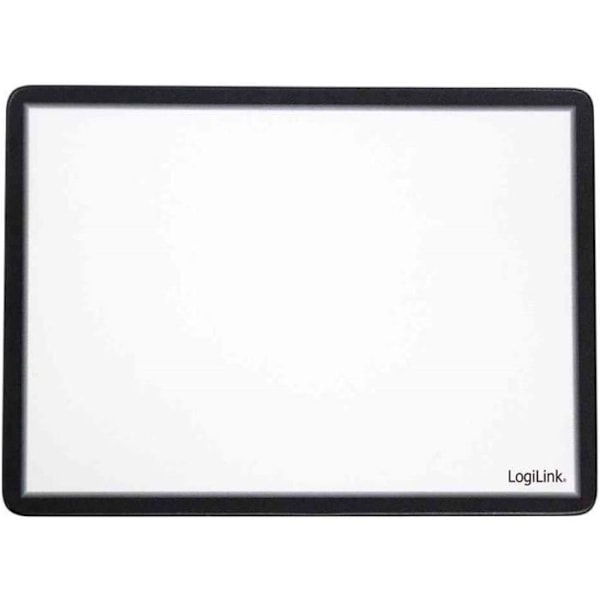 Musmatta - LOGILINK - Transparent - Svart kant - 23 x 19.5 cm - PVC