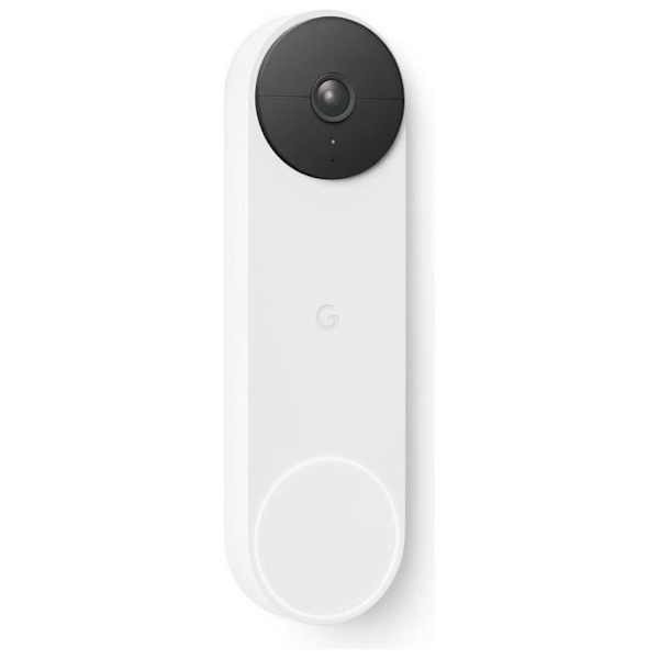 Videodörrklocka - Google - Nest Doorbell - Trådlös - 720p - Avancerad identifiering Snö