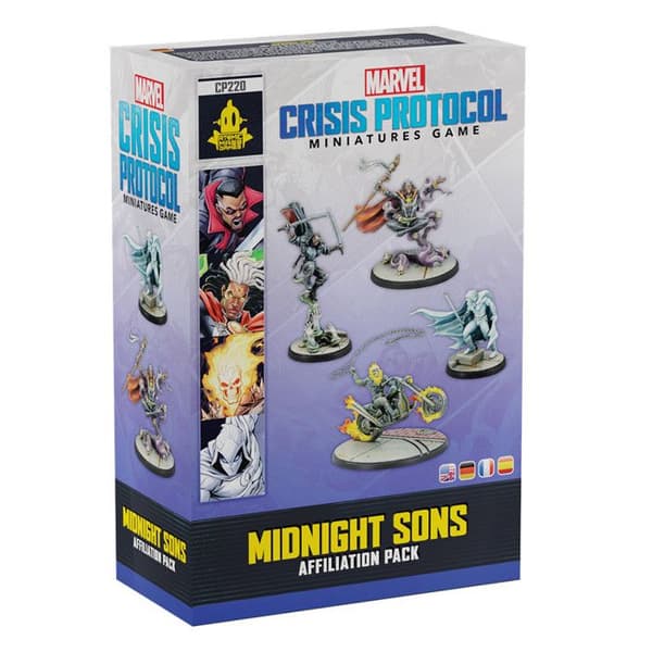 Affiliate Pack Midnight Sons - Atomic Mass Games - Expansion för Marvel Crisis Protocol