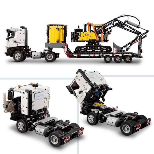 LEGO® Technic 42175 Volvo FMX lastbil och EC230 elektrisk grävmaskin - fordonsset