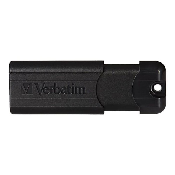Verbatim Store 'n' Go Pin Stripe USB-minne - 64 GB - USB 3.0 - Svart