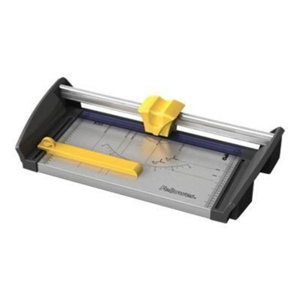 Tondeuse A4 - FELLOWES - Atom - 380 mm - SafeCut-blad - Klipper 30 ark - Metallbas Metall, rostfritt stål