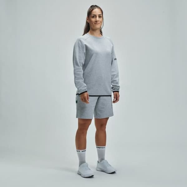 Sweatshirt Uhlsport ID Mörkgråmelera jag