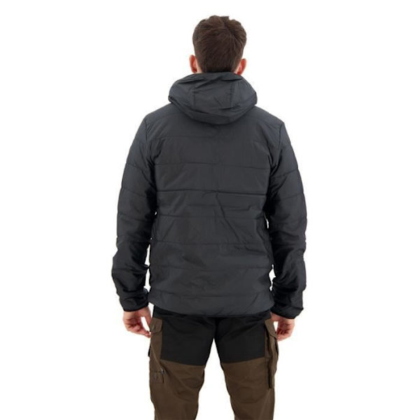 Sportjacka - FJALLRAVEN - Keb Padded Hoodie M - Svart - Andas - Vandring - Långa ärmar Svart S