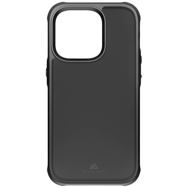 Coque - BLACKROCK - iPhone 14 Pro - Grå - Robust - Syntetisk Grå