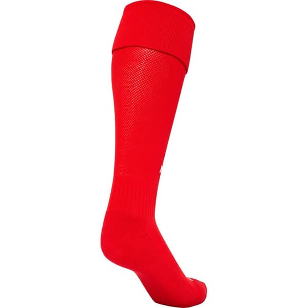 Barnfotbollssockor Hummel Essential - true red/vit äkta röd/vit 31/34