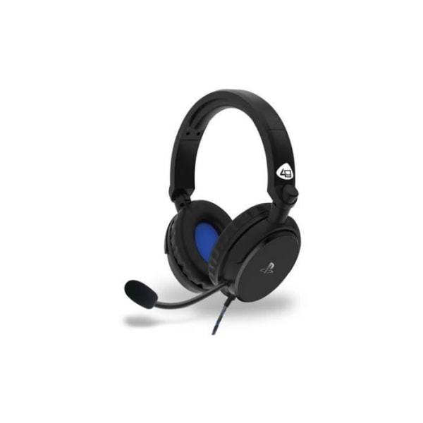 4Gamers PRO 4-50S PS4 Stereo Wired Gaming Headset - Svart