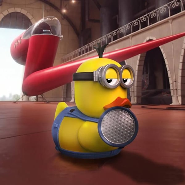 TUBBZ Bath Duck - Minions Kevin (Pet Blaster) - 9cm - Pop Toy! Flerfärgad