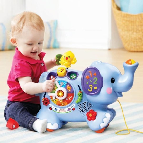 VTECH BABY - Trumpet, my Elephant of Discoveries Flerfärgad