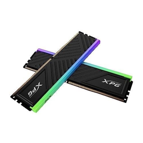 16GB (2x8GB) DDR4 XPG SpectriX D35G RGB 3600Mhz minnesstickor, svart design.