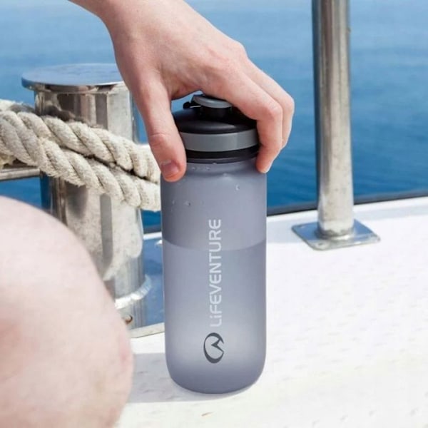 Gourde - bidon - flaska med isolering Lifeventure Flaska Tritan, 650 ml, marinblå