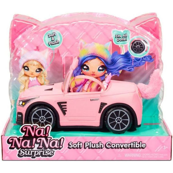 N/A! N/A! N/A! Överraskning - Tyg cabrioletbil Lekset 5 år och uppåt