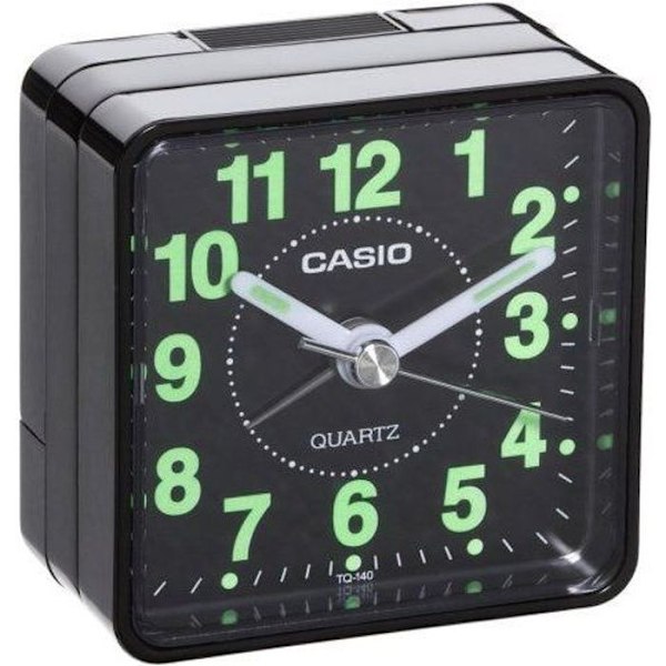 Väckarklocka - CASIO - TQ-140-1EF - Analog kvartsrörelse - Larmfunktion