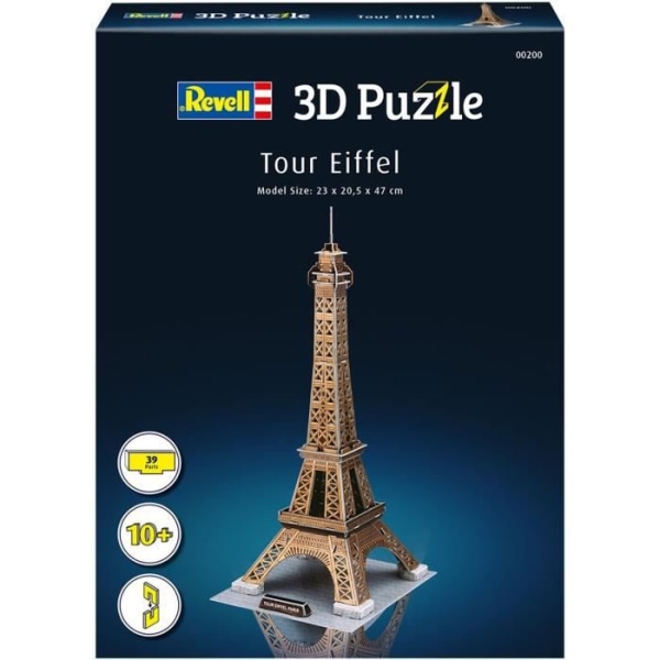 3D Eiffeltornspussel - REVELL - 39 bitar - EPS