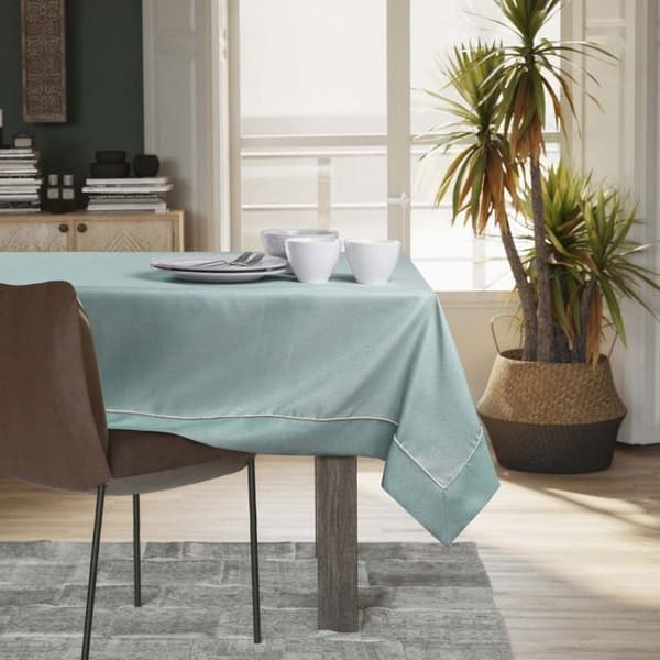 Bordduk - Empire - Mint - 120 x 240 cm - Fläckavvisande, polyester mynta